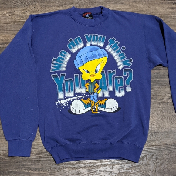 Other - Vintage Looney Tunes Tweety Bird Sweat Shirt Adult